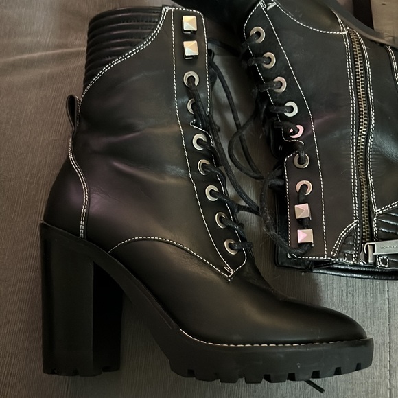 6.5 michael kors heeled boots - Picture 3 of 10